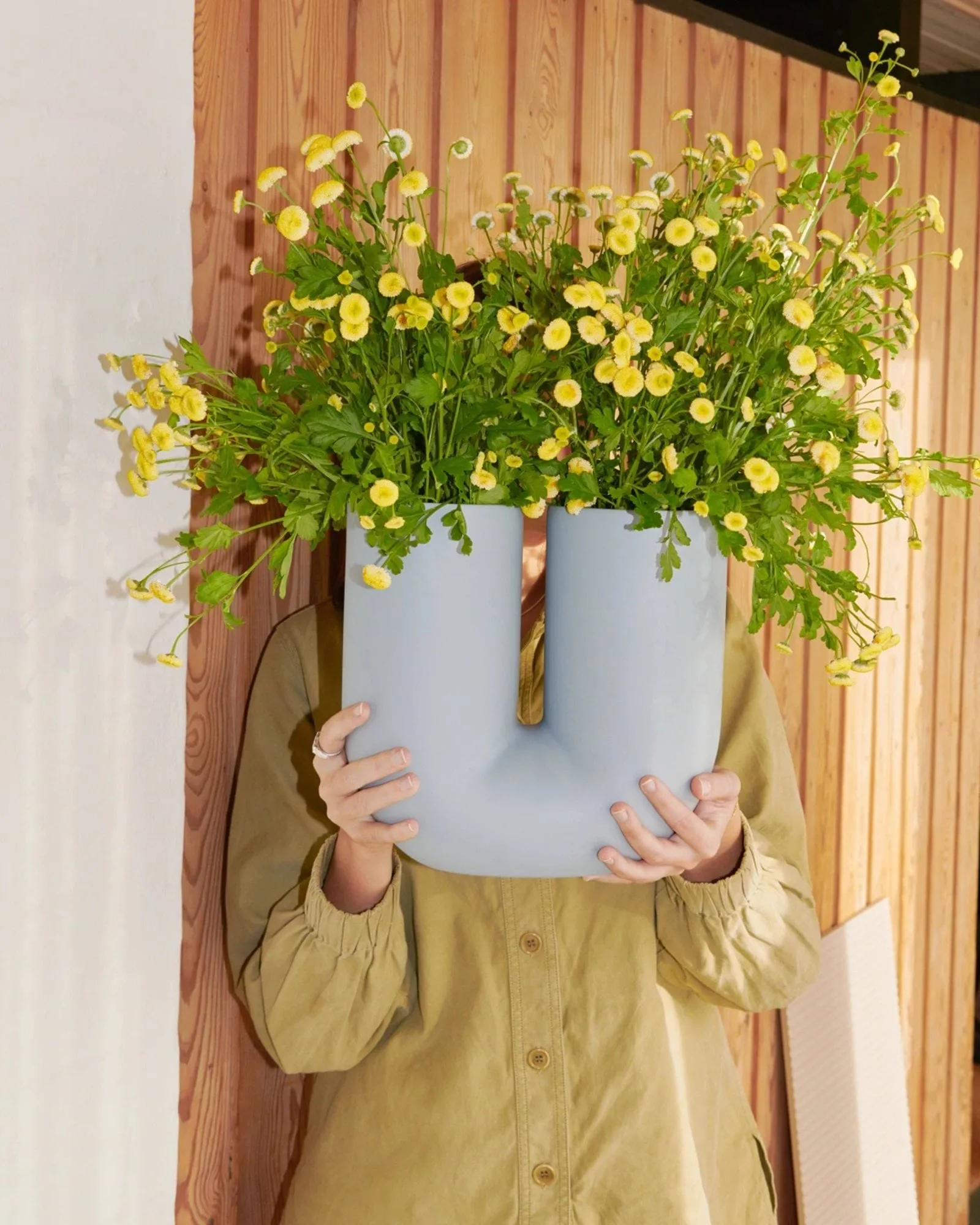 Vaso Kink 26 cm, azzurro Muuto