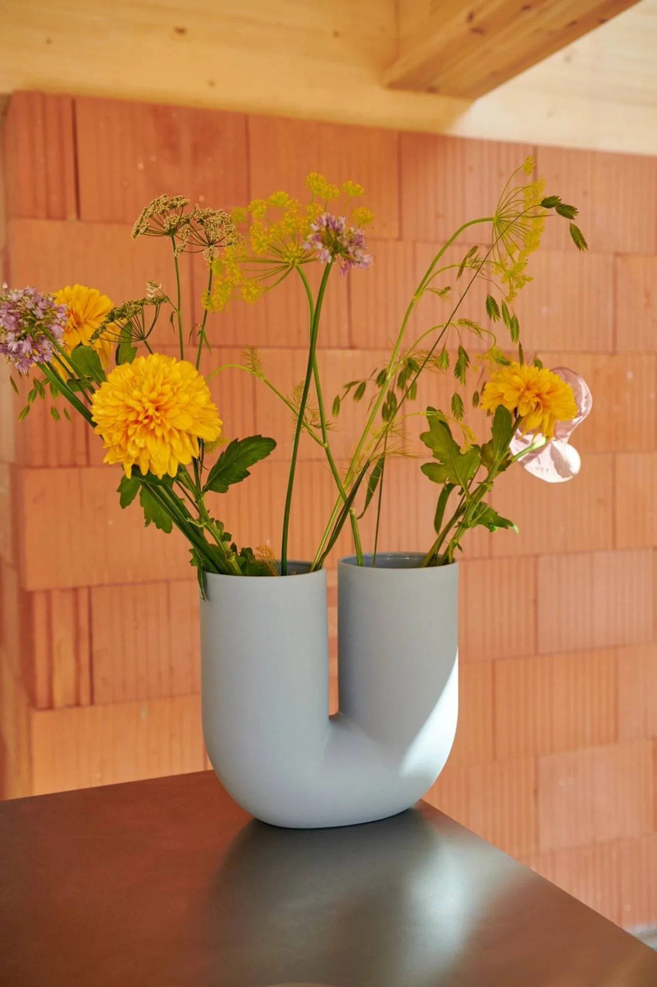 Vaso Kink 26 cm, azzurro Muuto