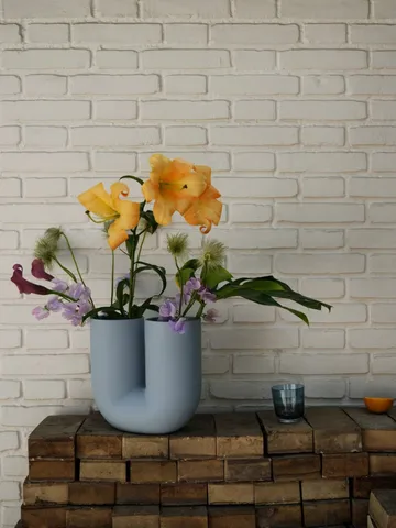Vaso Kink 26 cm - azzurro - Muuto