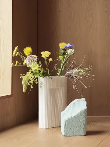 Vaso Ridge 35 cm - Bianco sporco - Muuto