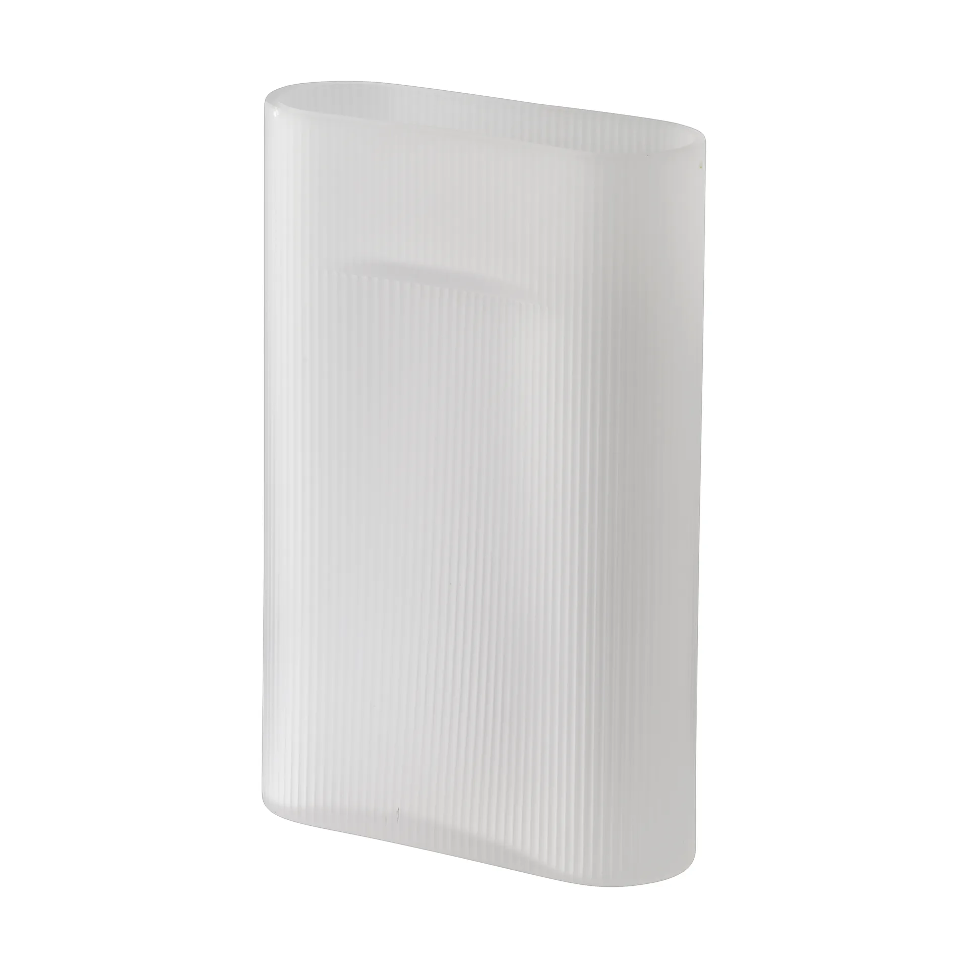 Vaso Ridge vetro smerigliato 35 cm, White Muuto