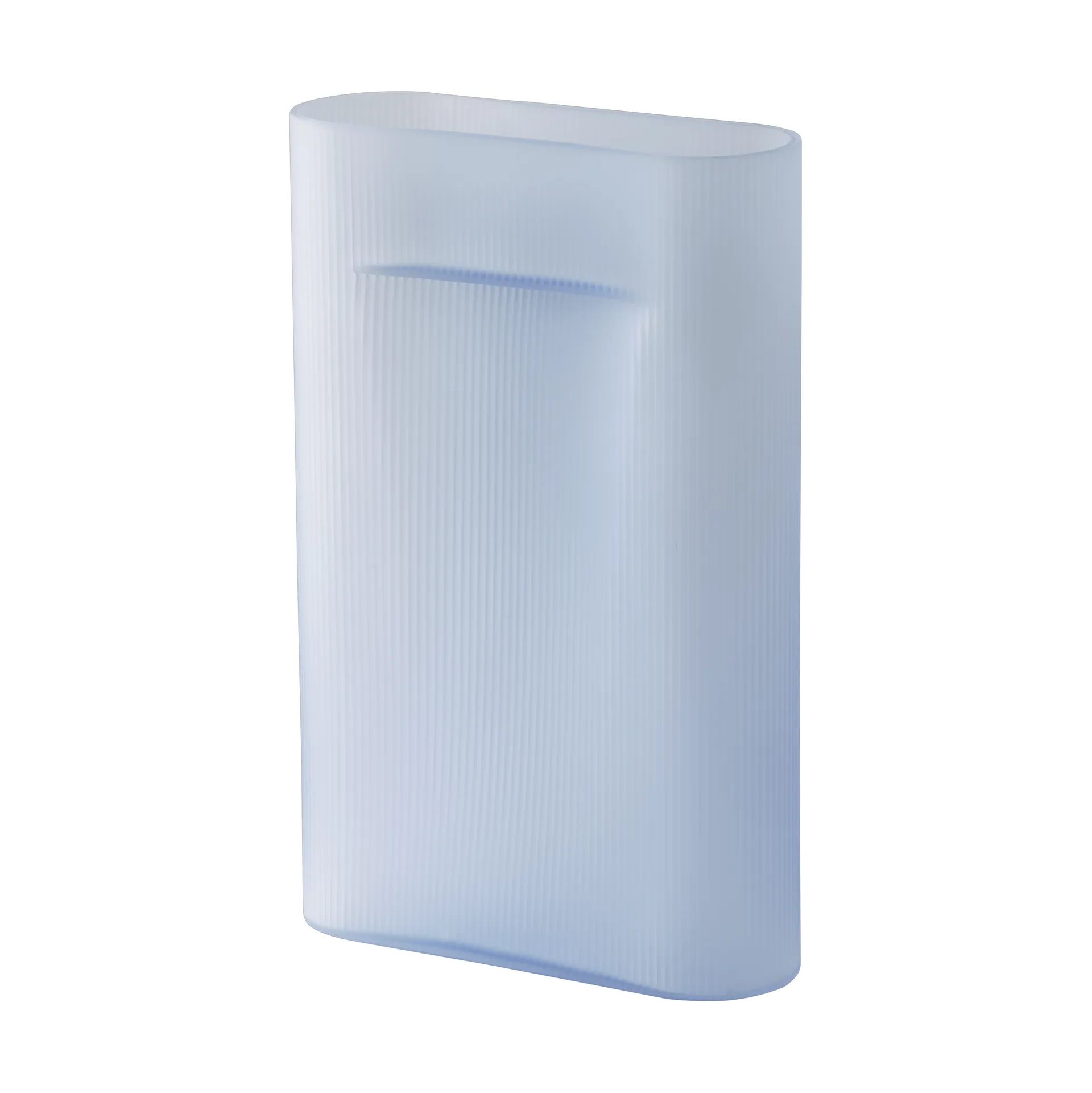 Vaso Ridge vetro smerigliato 48,5 cm, Light blue Muuto