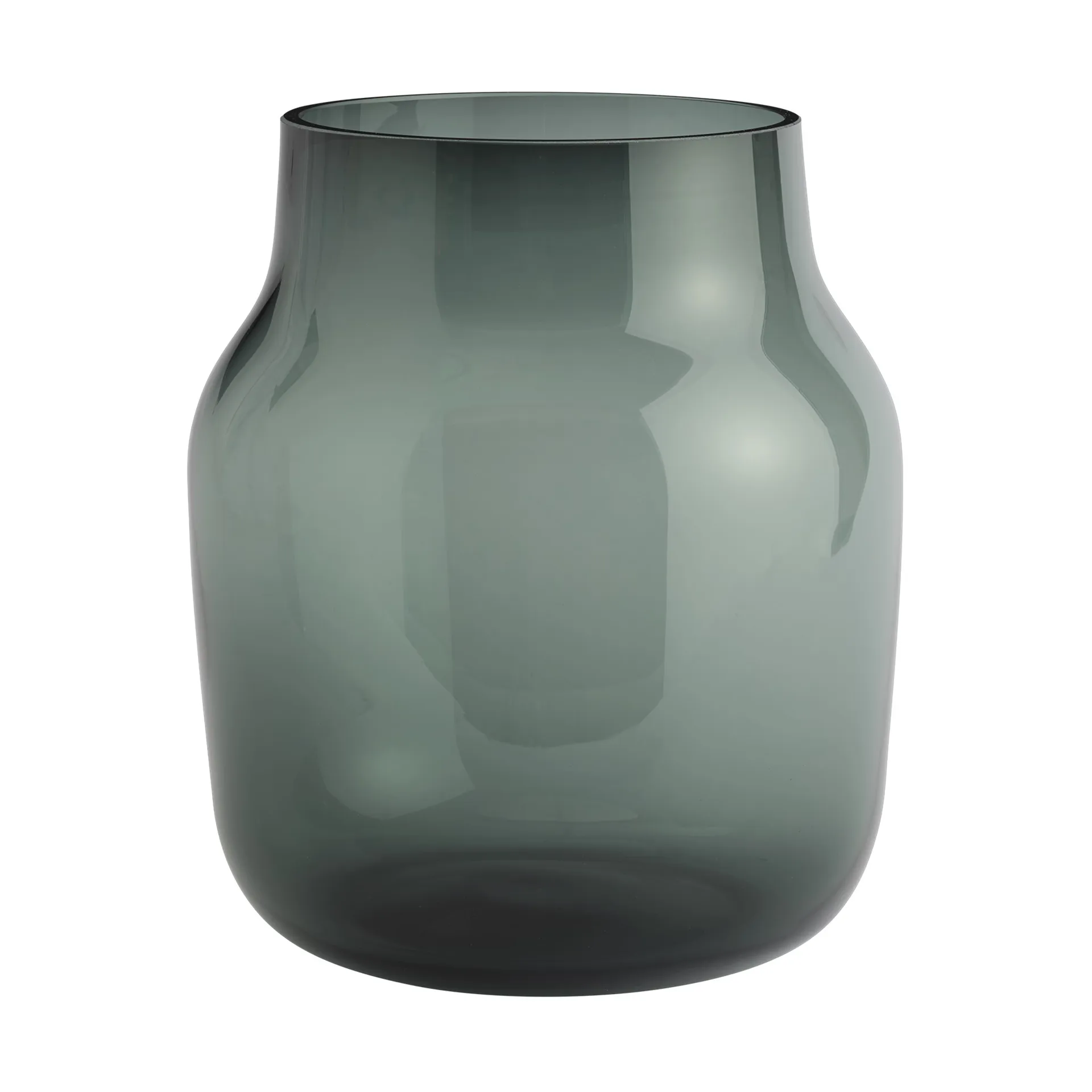 Vaso Silent Ø 20 cm, Verde scuro Muuto
