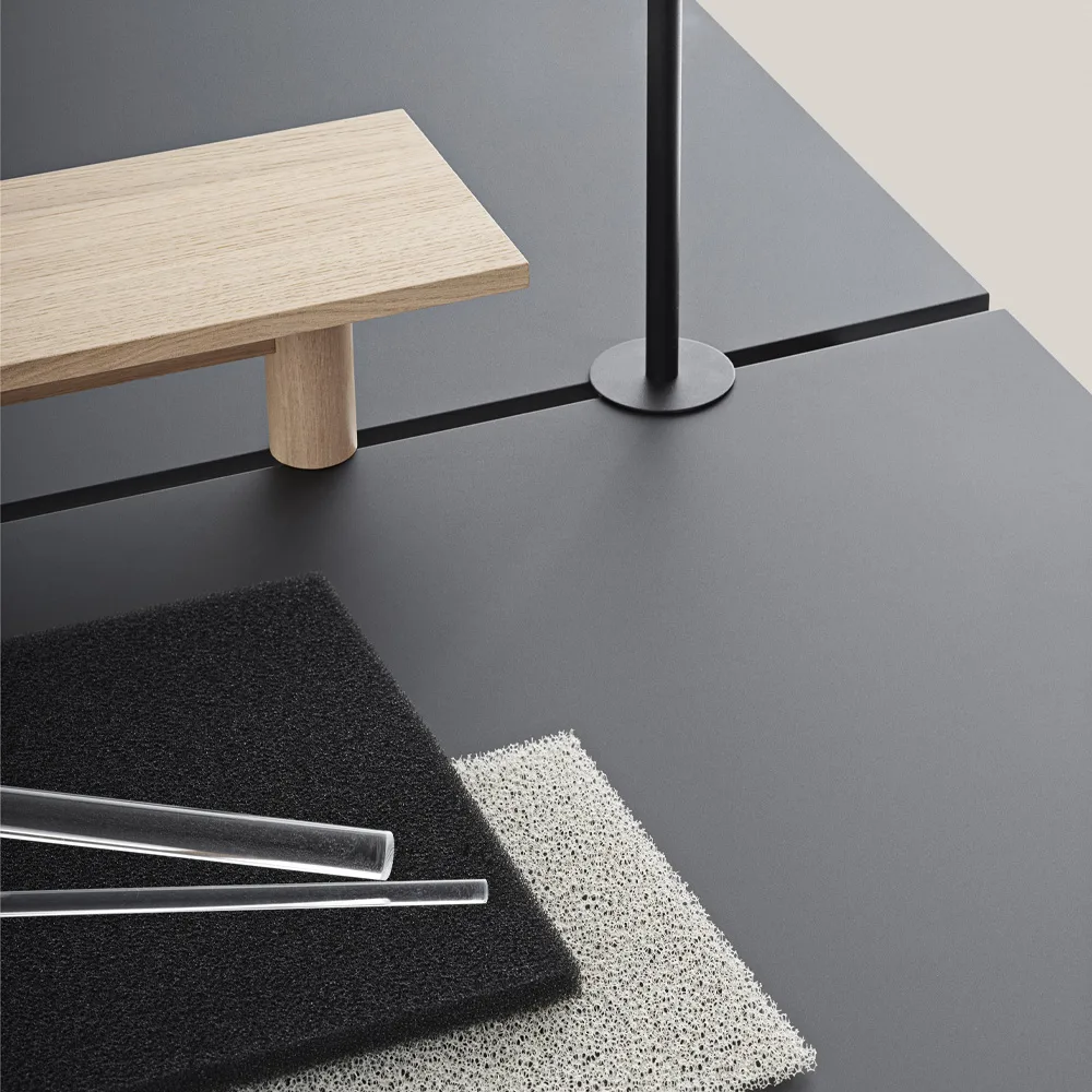 Vassoio Linear System, Rovere, 170 cm Muuto