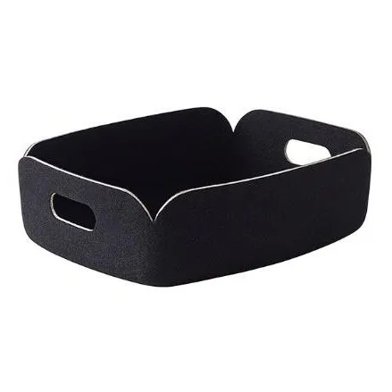 Vassoio Restore, nero Muuto