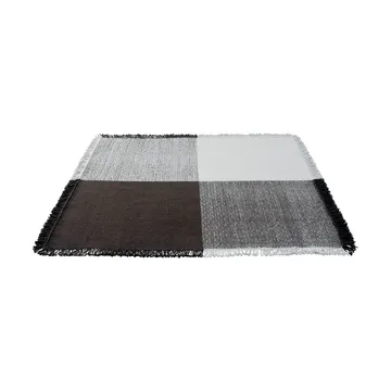 Verso tappeto in lana - Cool grey-marrone scuro, 258x258 cm - Muuto