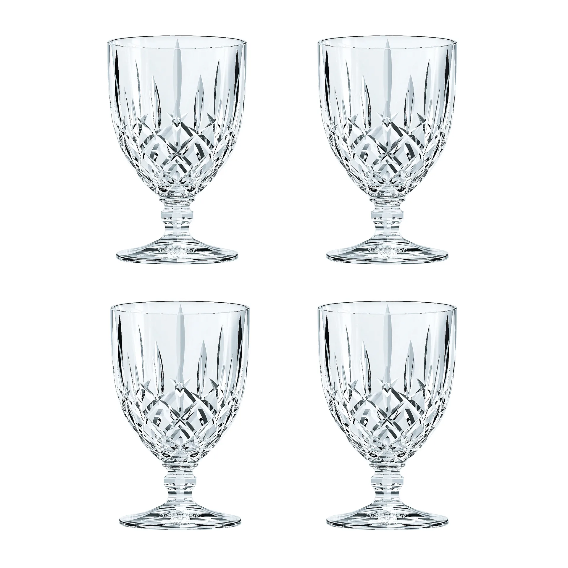 Bicchiere con piede 23 cl confezione da 4 Noblesse, trasparente Nachtmann