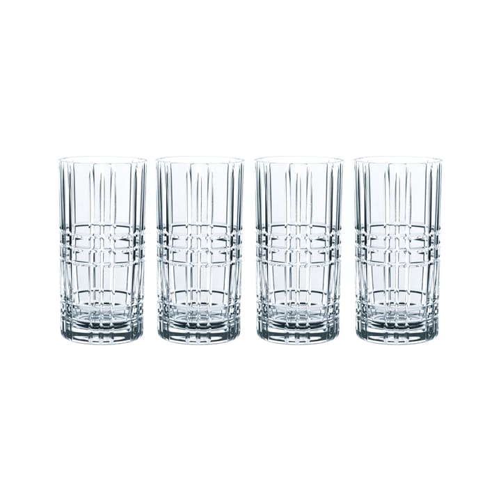 Bicchiere da long drink Square 37 cl confezione da 4 - 44 cl - Nachtmann