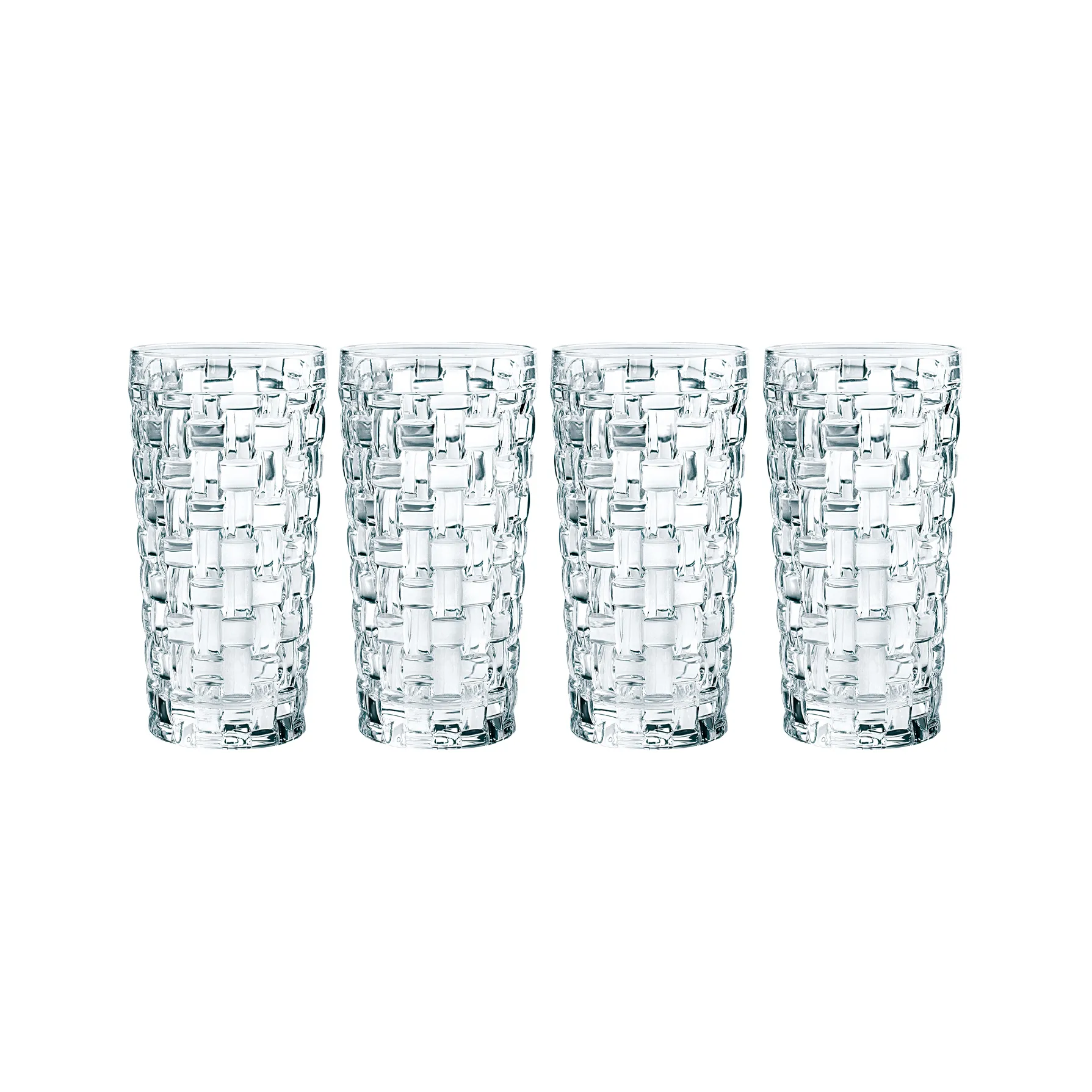 Bicchiere da longdrink 39,5 cl Bossa Nova confezione da 4, trasparente Nachtmann