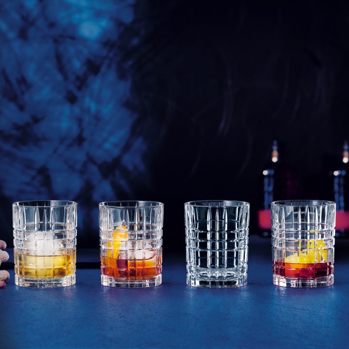 Bicchiere da whisky quadrato 34 cl confezione da 4 - 34 cl - Nachtmann