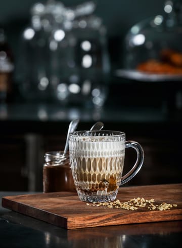 Bicchiere Ethno Barista Coffee 39,2 cl, confezione da 2 - Trasparente - Nachtmann