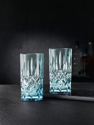 Bicchiere Noblesse Longdrink 39,5 cl confezione da 2 - Aqua - Nachtmann