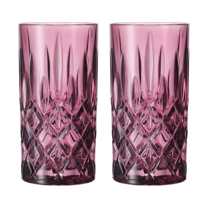 Bicchiere Noblesse Longdrink 39,5 cl confezione da 2 - Berry - Nachtmann
