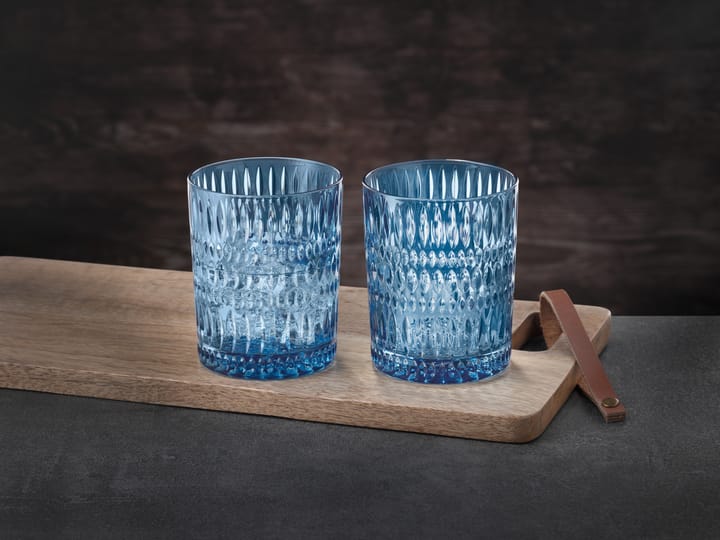 Bicchiere tumbler Ethno 30,4 cl confezione da 2, Vintage blu Nachtmann