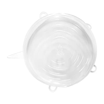 Ciotola con coperchio in silicone Ø 15 cm Bossa Nova confezione da 2 - Trasparente - Nachtmann