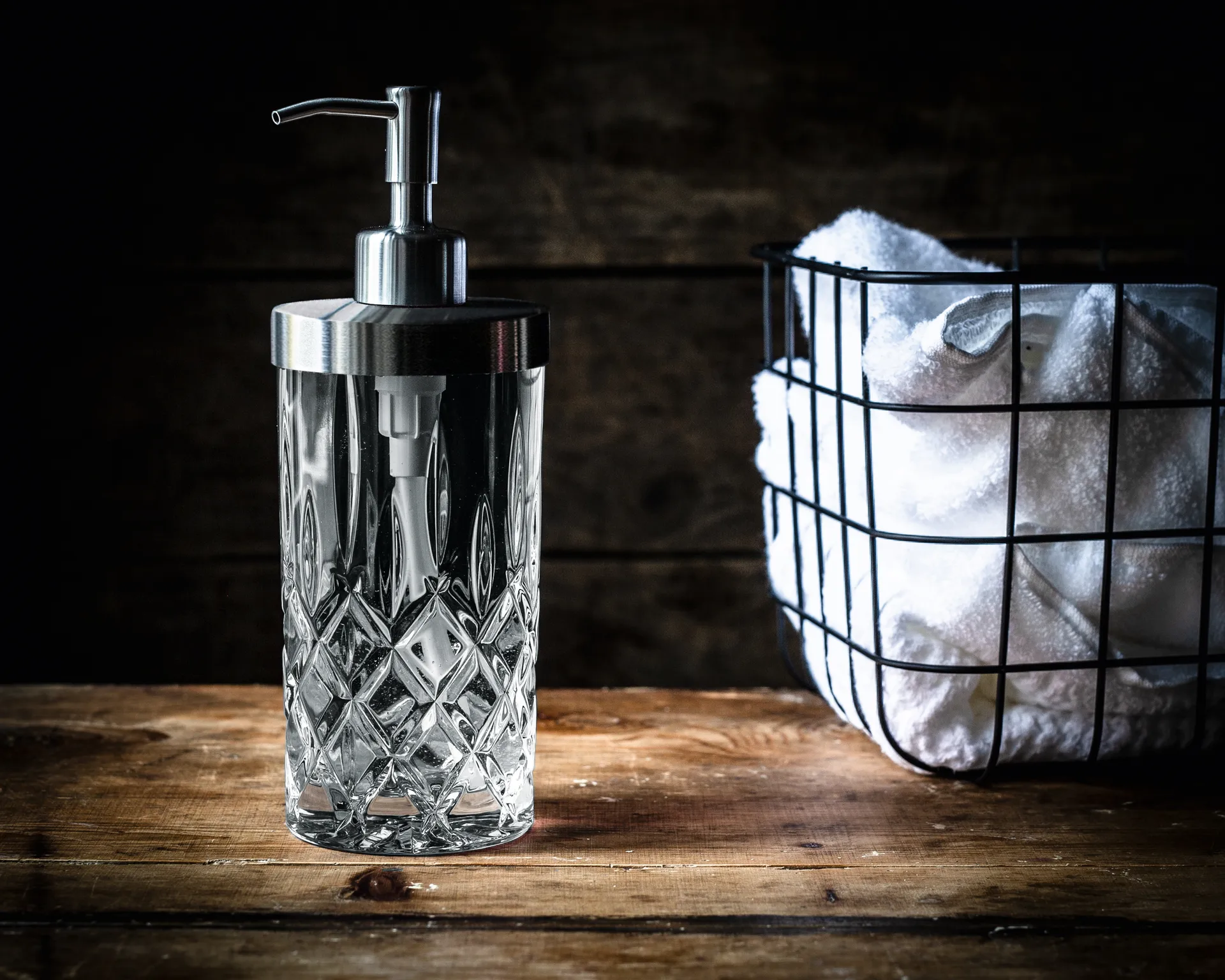 Dispenser sapone Noblesse XL 21,5 cm, Trasparente Nachtmann