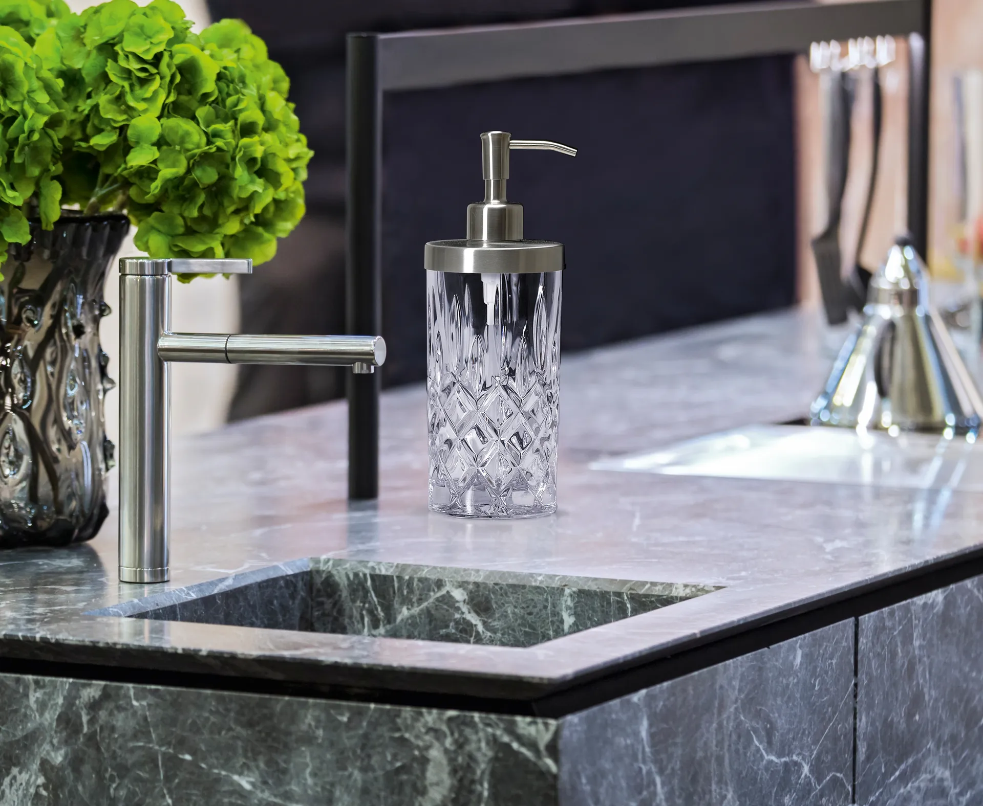 Dispenser sapone Noblesse XL 21,5 cm, Trasparente Nachtmann