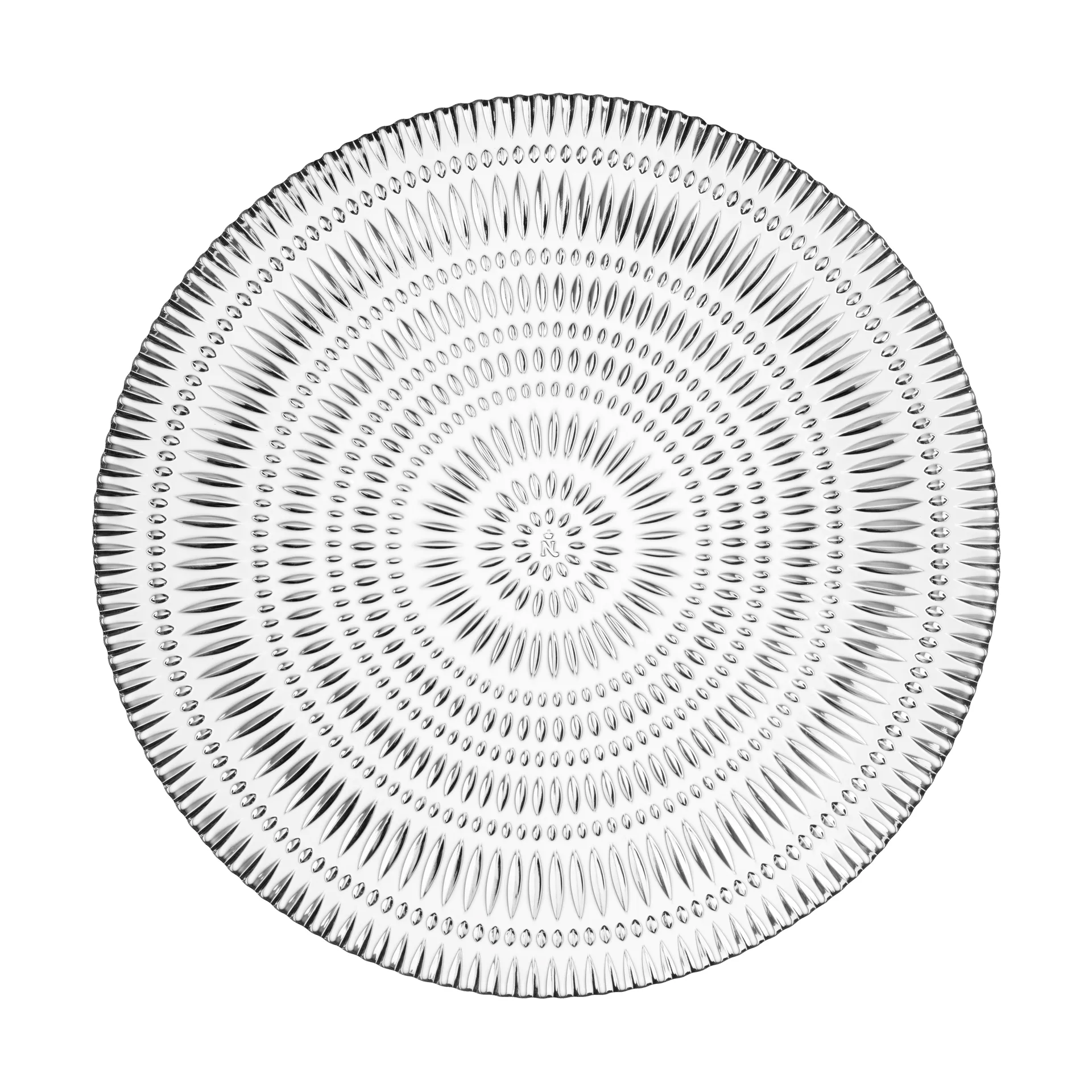 Ethno piatto, Confezione da 2, bicchieri di cristallo, Ø32 cm Nachtmann