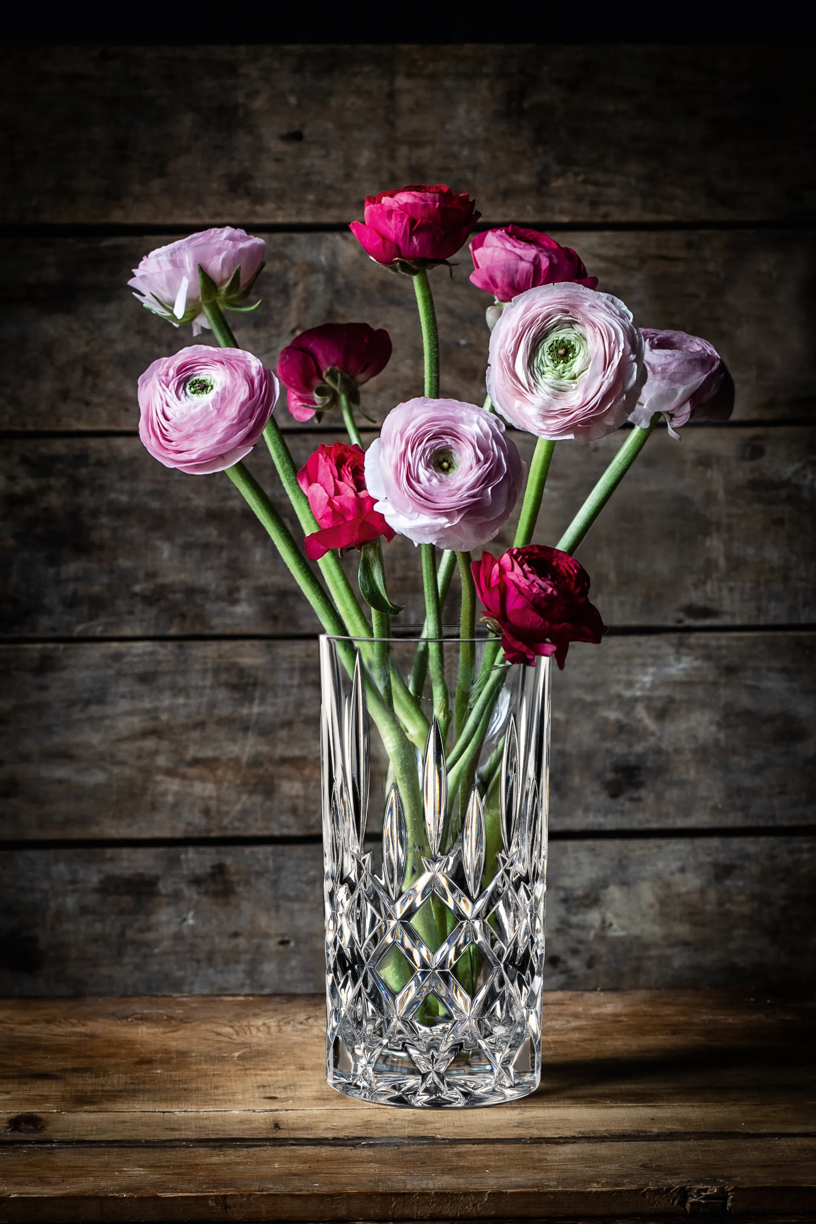 Noblesse vaso, Vetro cristallo, 23 cm Nachtmann