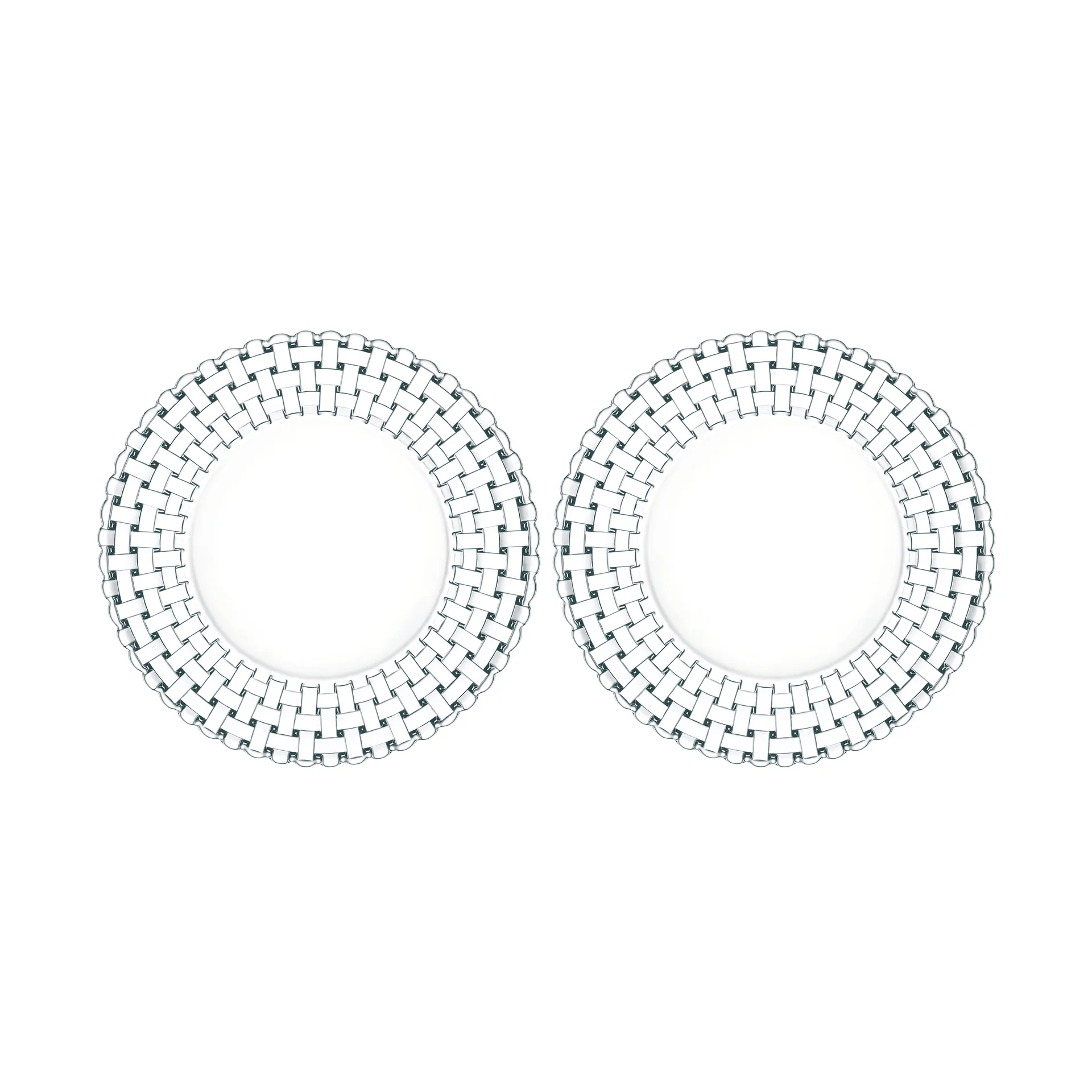 Piatto Bossa Nova 23 cm confezione da 2, trasparente Nachtmann