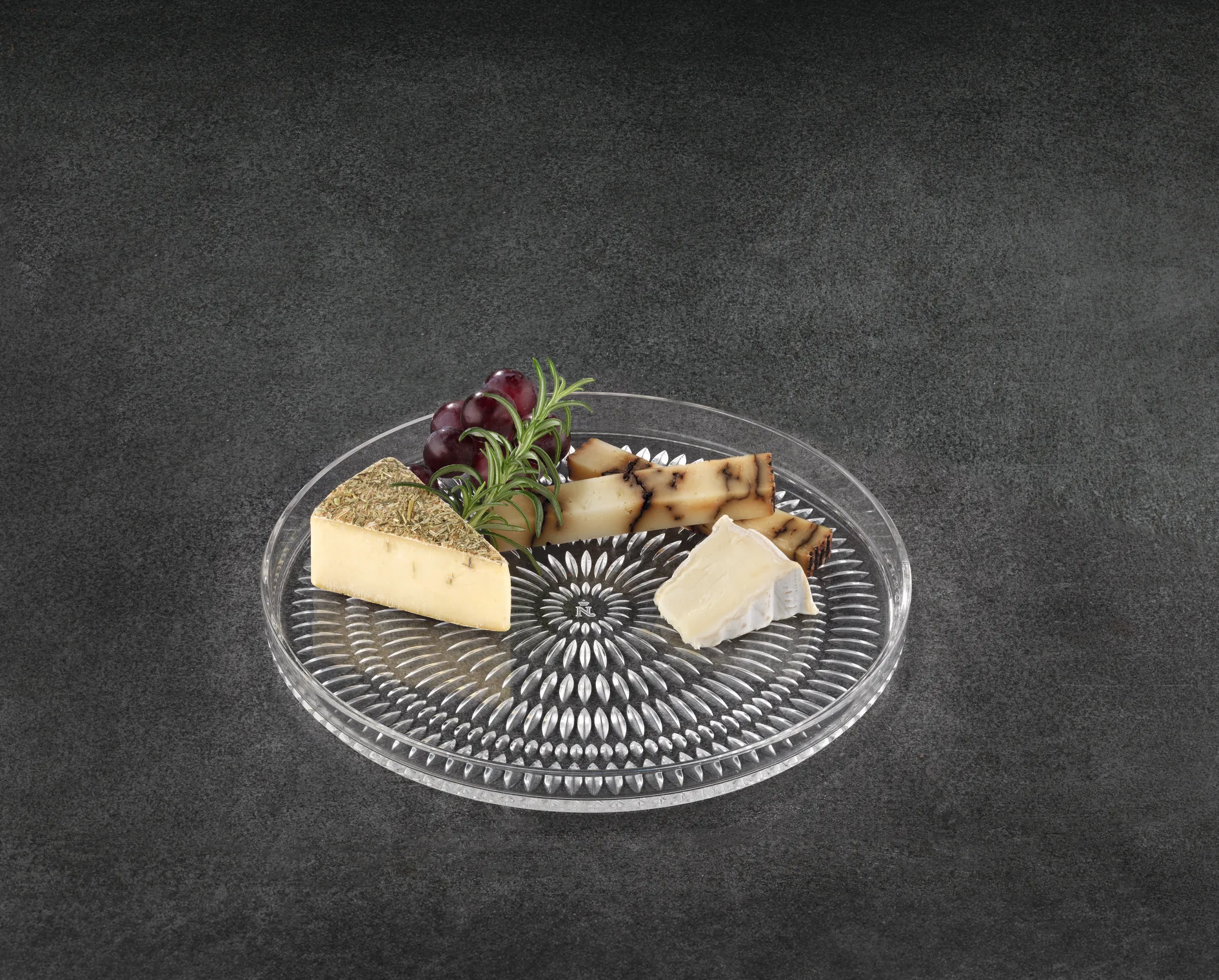 Piatto Ethno Ø22 cm confezione da 2, Trasparente Nachtmann