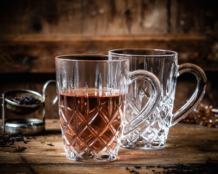 Tazza da tè 35 cl confezione da 2 Noblesse, Trasparente Nachtmann