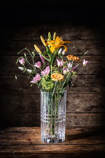 Vaso Square - Vetro cristallo, 28 cm - Nachtmann