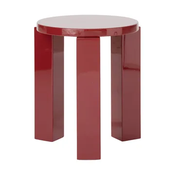 Atlas sgabello rotondo - Burgundy, Ø36x44 cm - New Works