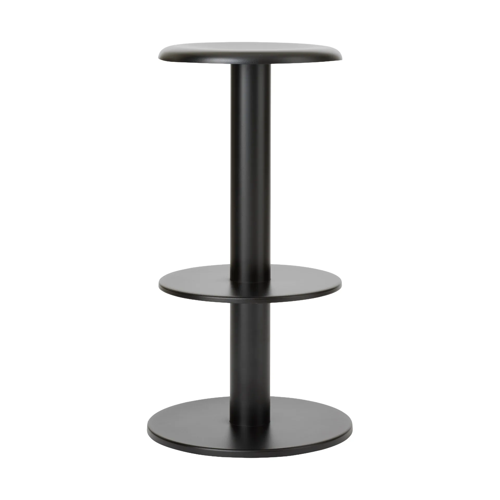 Coupe sgabello bar, Black, 76 cm New Works