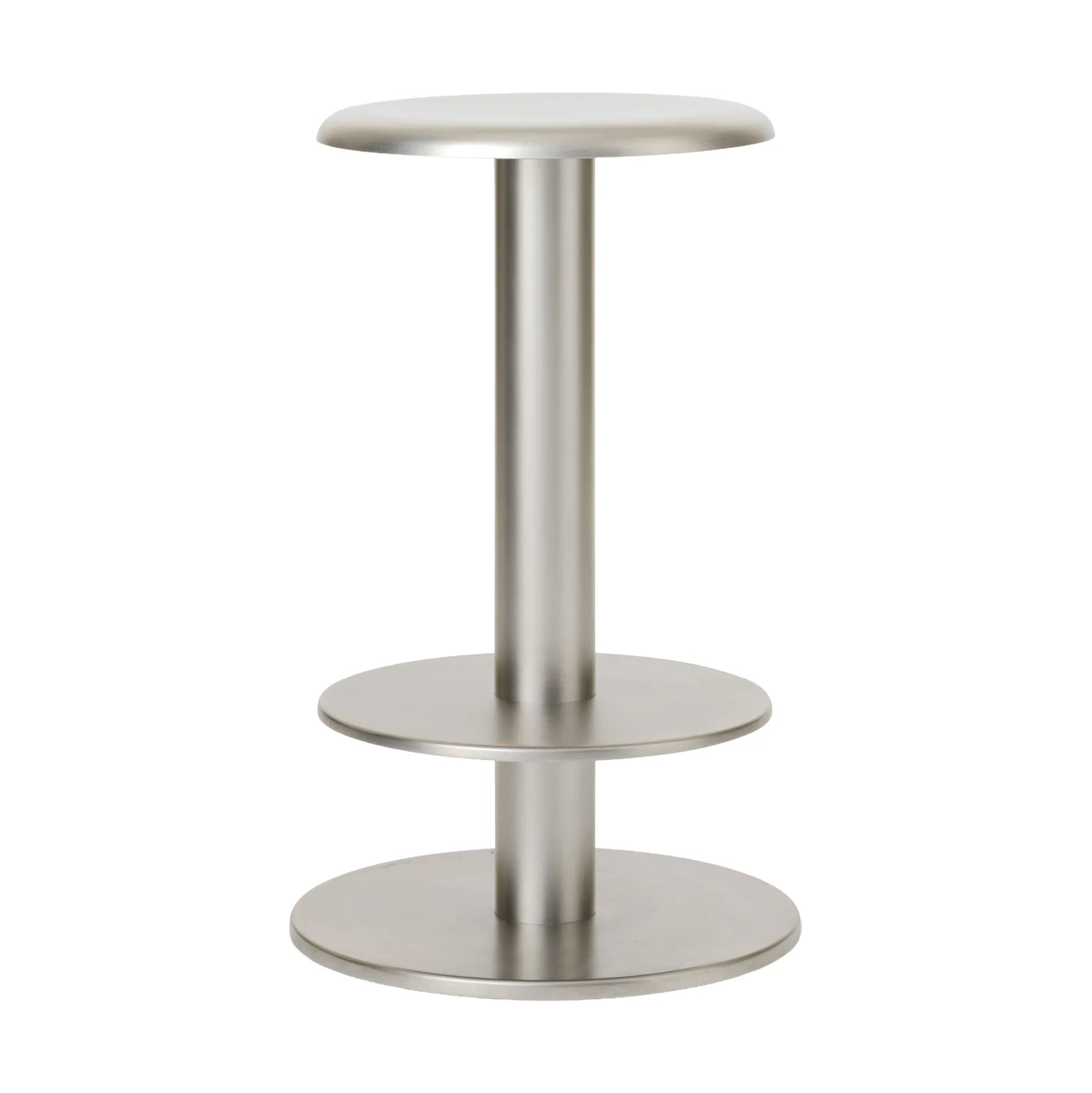 Coupe sgabello bar, In acciaio inox, 66 cm New Works