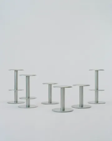 Coupe sgabello bar - In acciaio inox, 76 cm - New Works