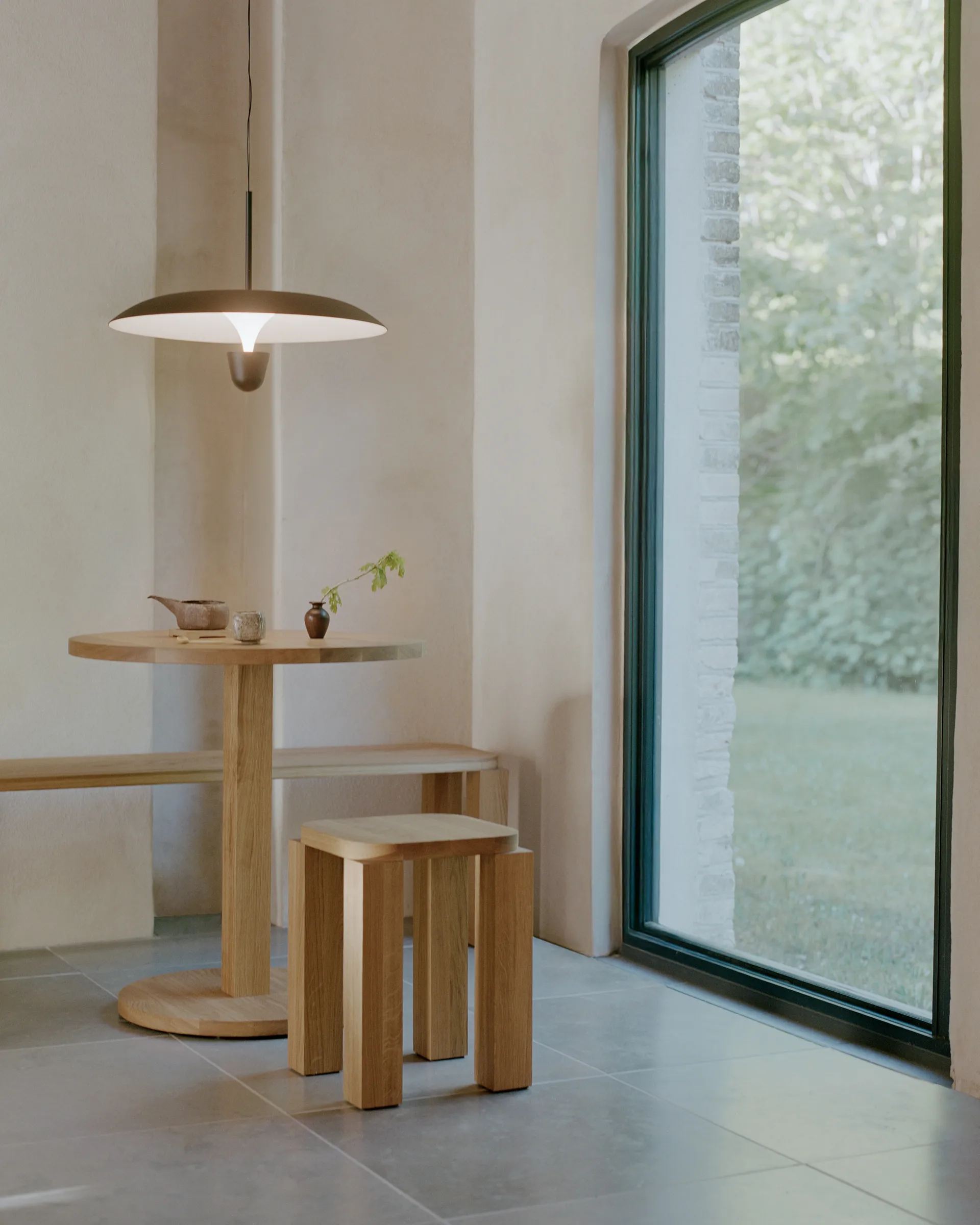 Lampada a sospensione Kantarell Ø55 cm, Nero New Works