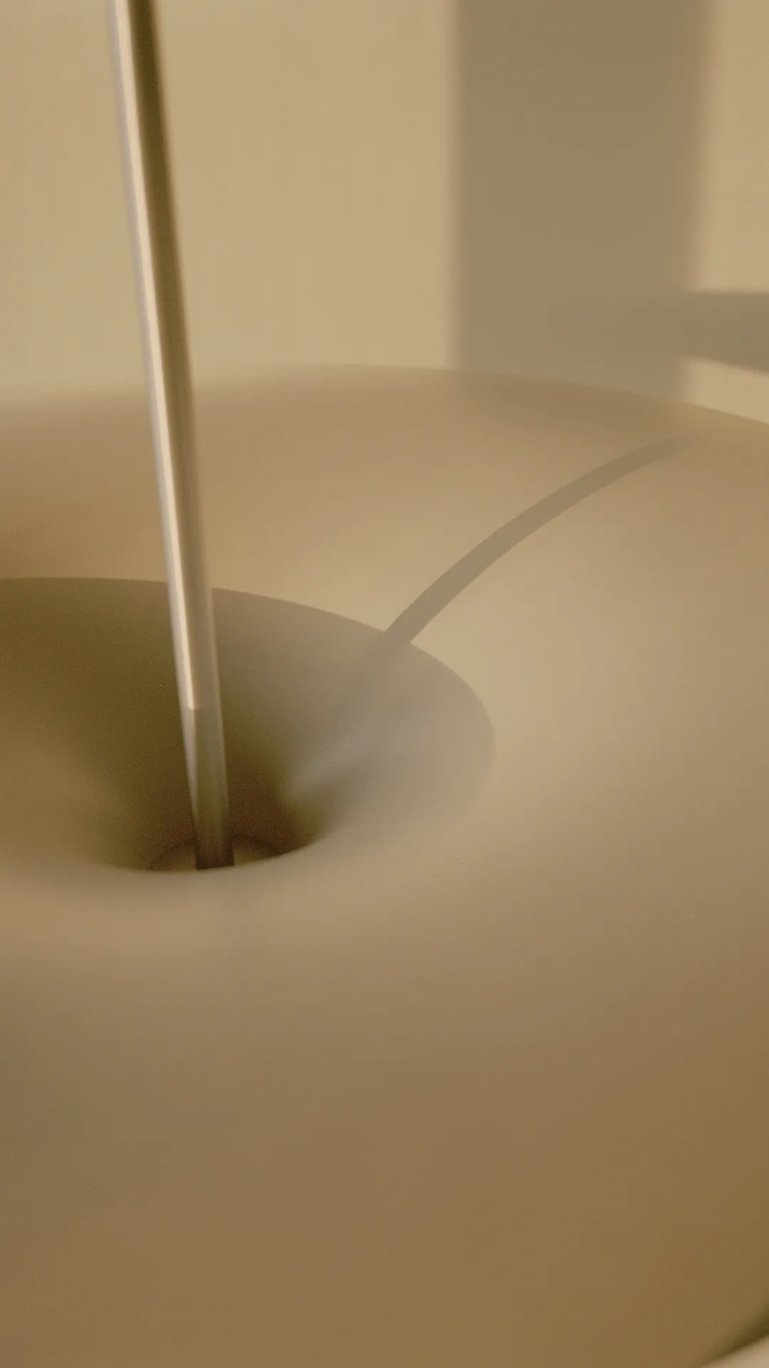 Lampada a sospensione Kantarell Ø60 cm, Nichel Placcato New Works