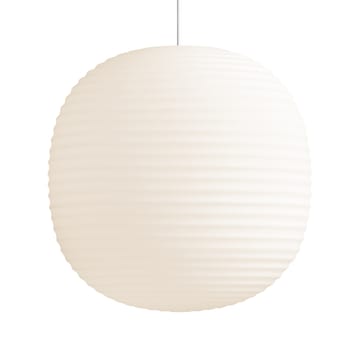 Lampada a sospensione Lantern grande - Vetro opalino bianco satinato - New Works