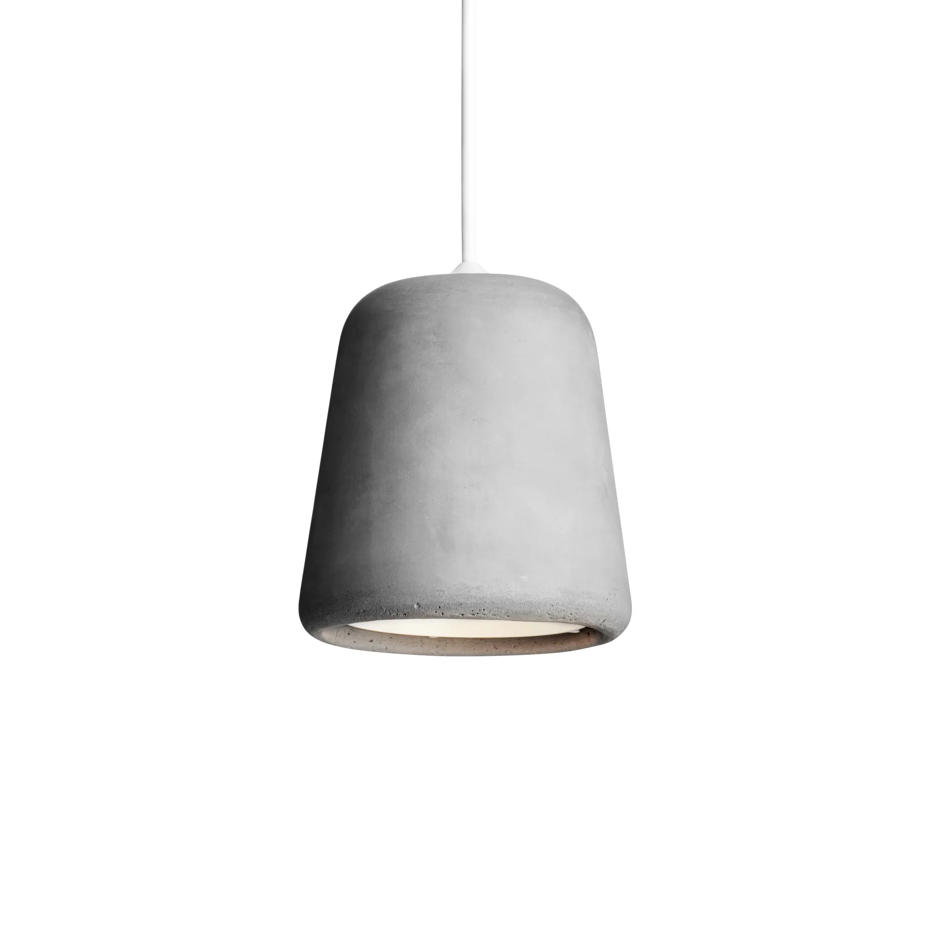 Lampada a sospensione Material, Light grey concrete New Works