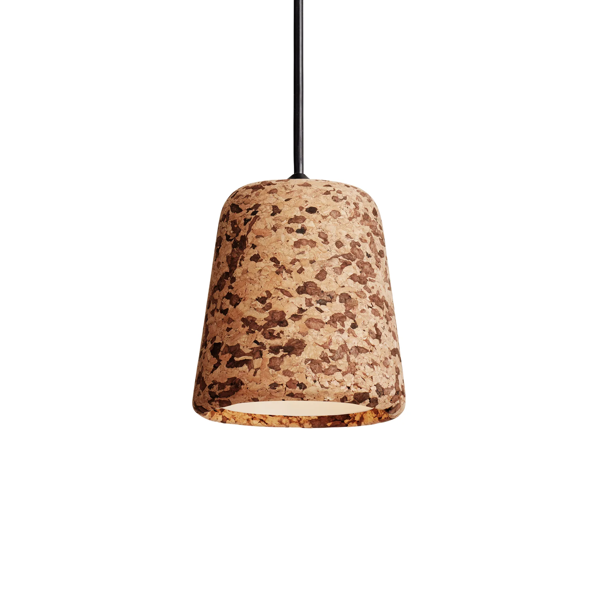Lampada a sospensione Material, Mixed cork New Works