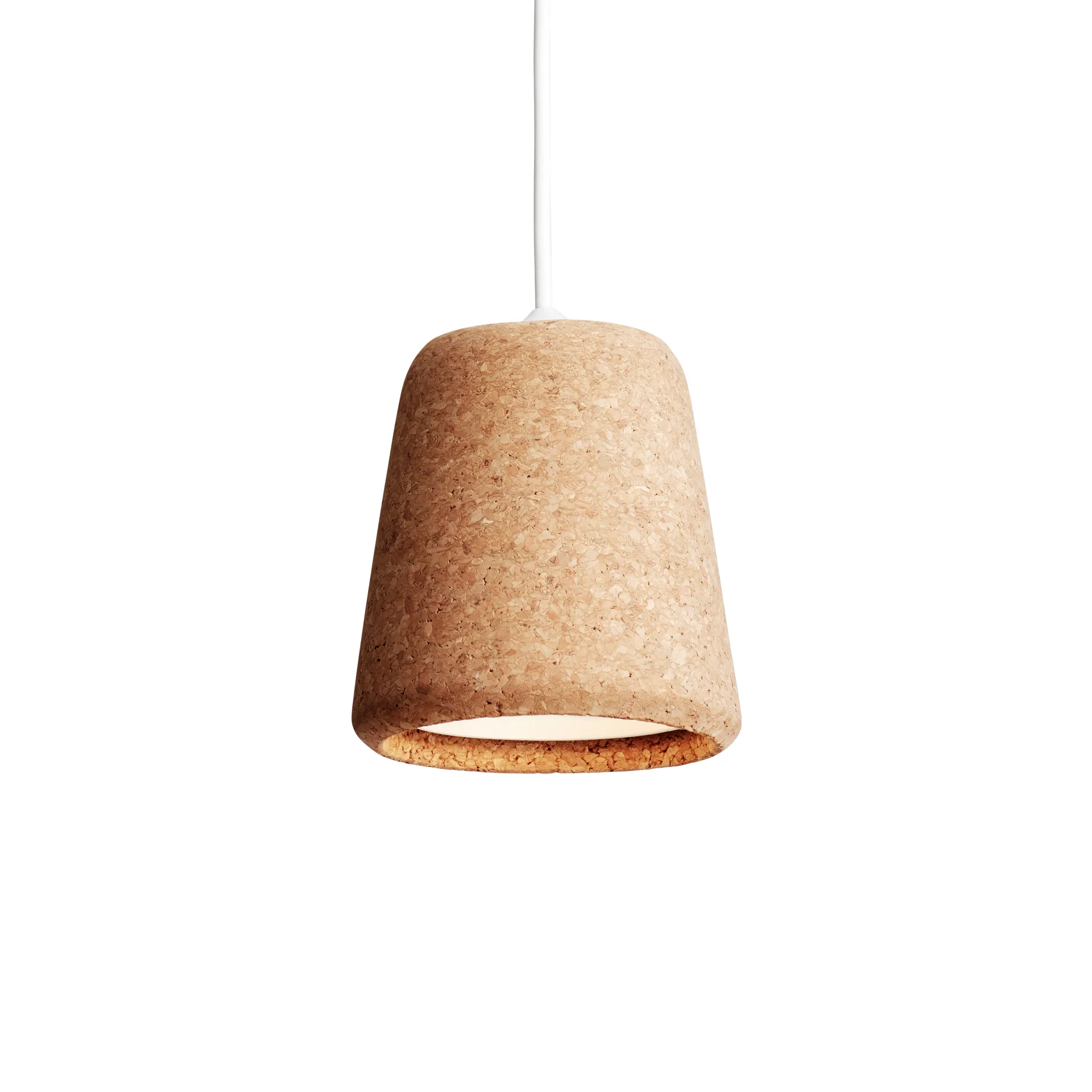 Lampada a sospensione Material, Sughero naturale New Works