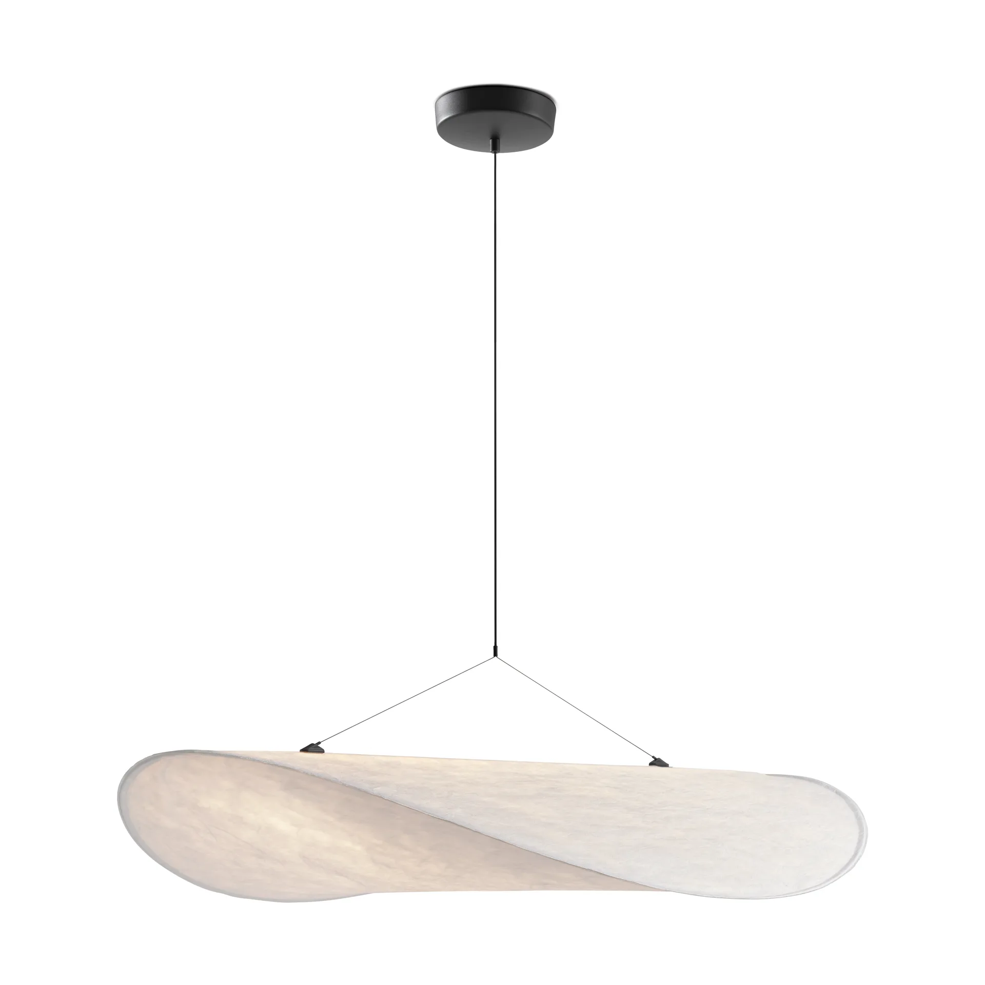 Lampada a sospensione Tense, White, Ø120 New Works