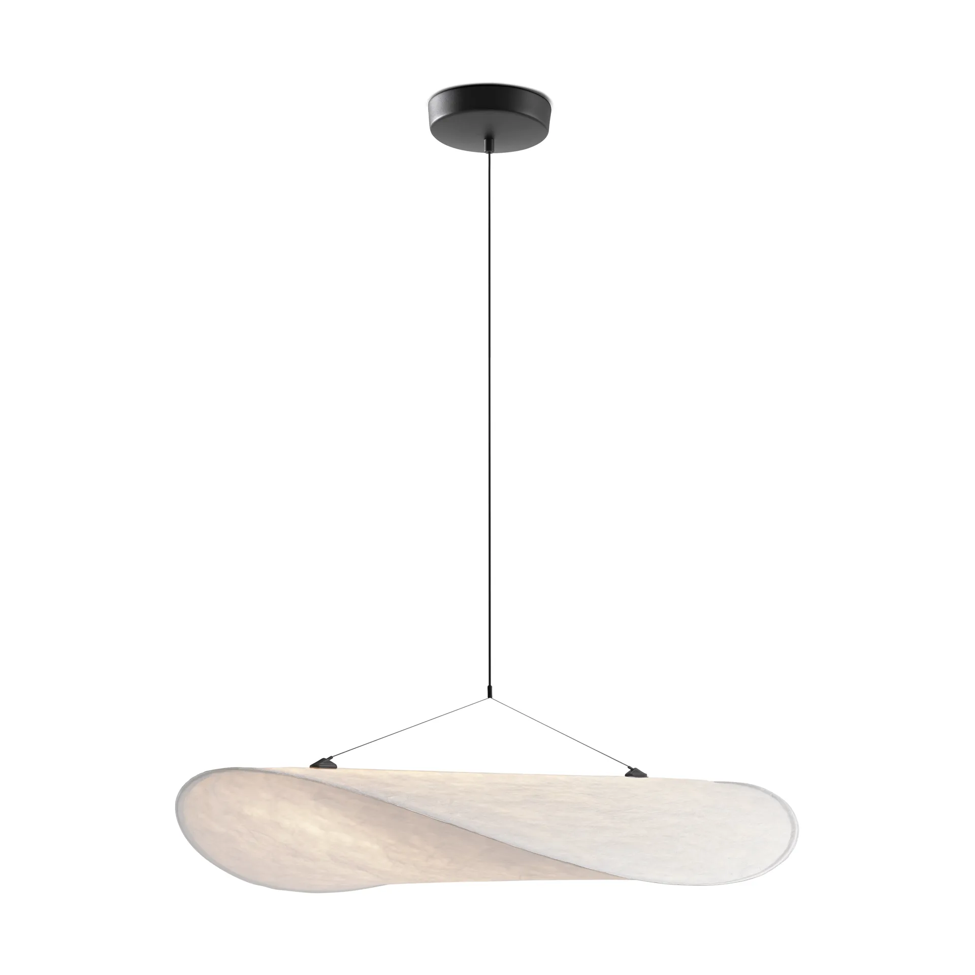 Lampada a sospensione Tense, White, Ø90 New Works