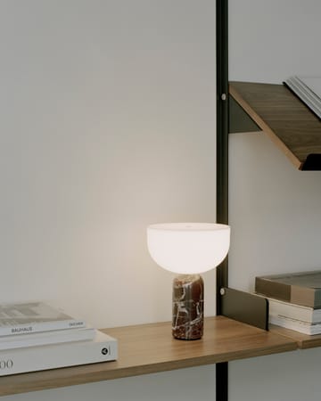 Lampada da tavolo Kizu Kizu portable - Rosso Levanto - New Works