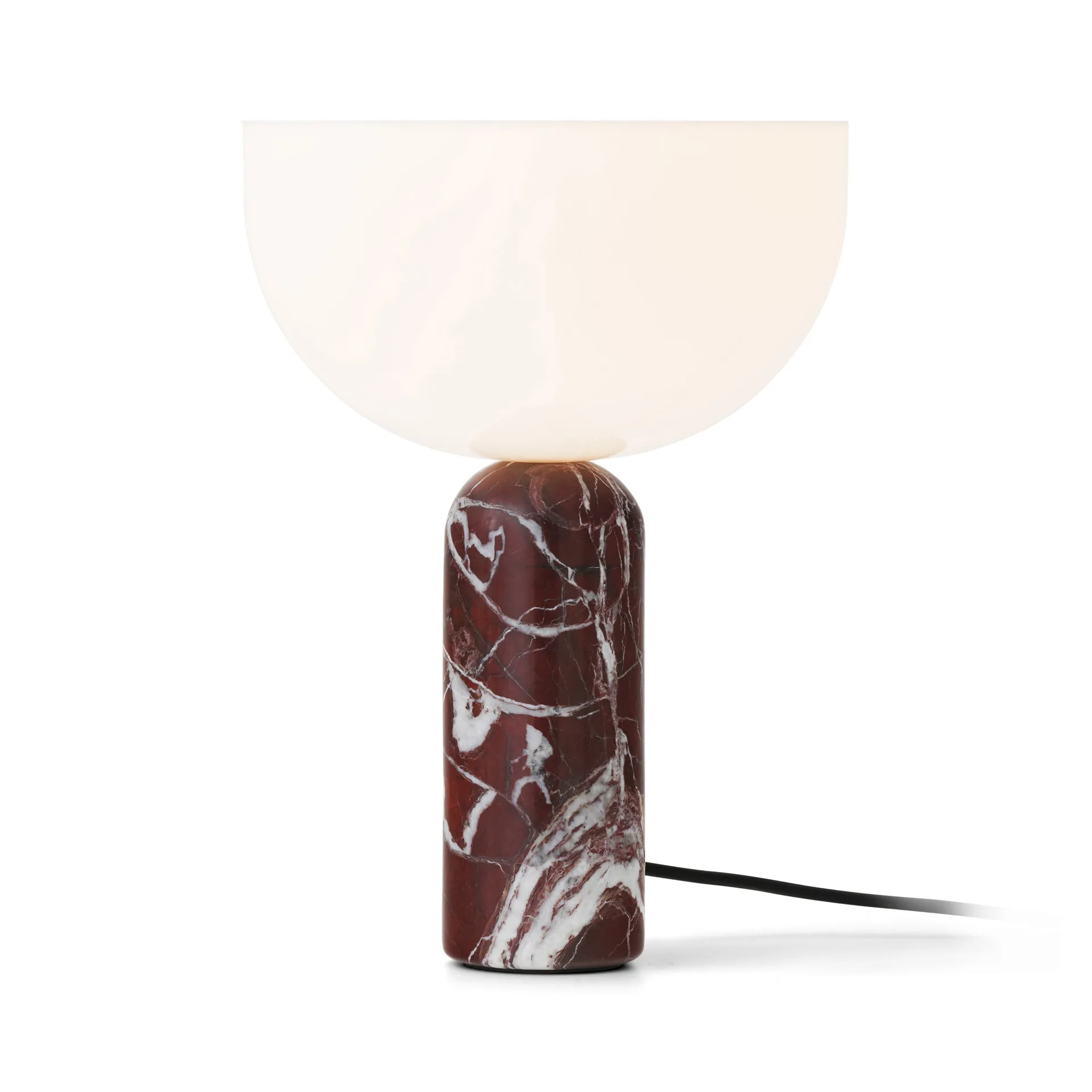 Lampada da tavolo Kizu piccola, Rosso Levanto New Works