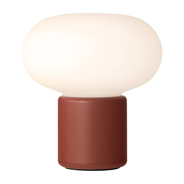 Lampada da tavolo portatile Karl-Johan - Earth red - New Works