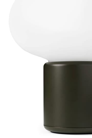 Lampada da tavolo portatile Karl-Johan - Forest green - New Works