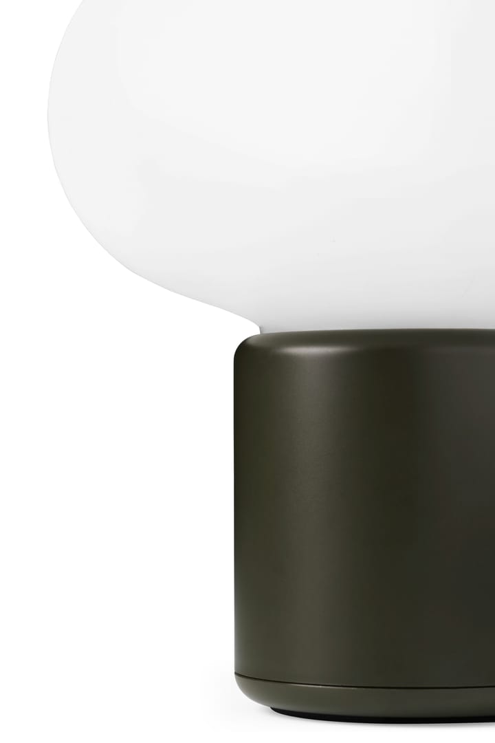 Lampada da tavolo portatile Karl-Johan, Forest green New Works