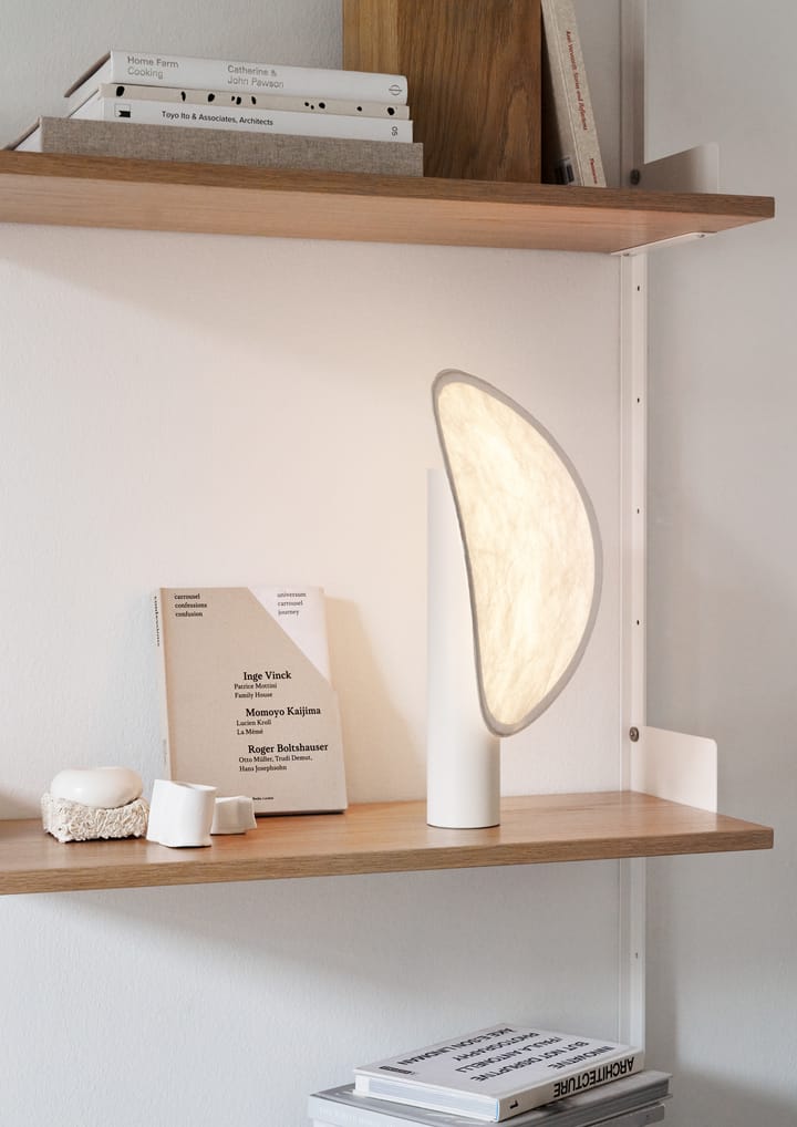 Lampada da tavolo portatile Tense 43 cm - Bianco - New Works
