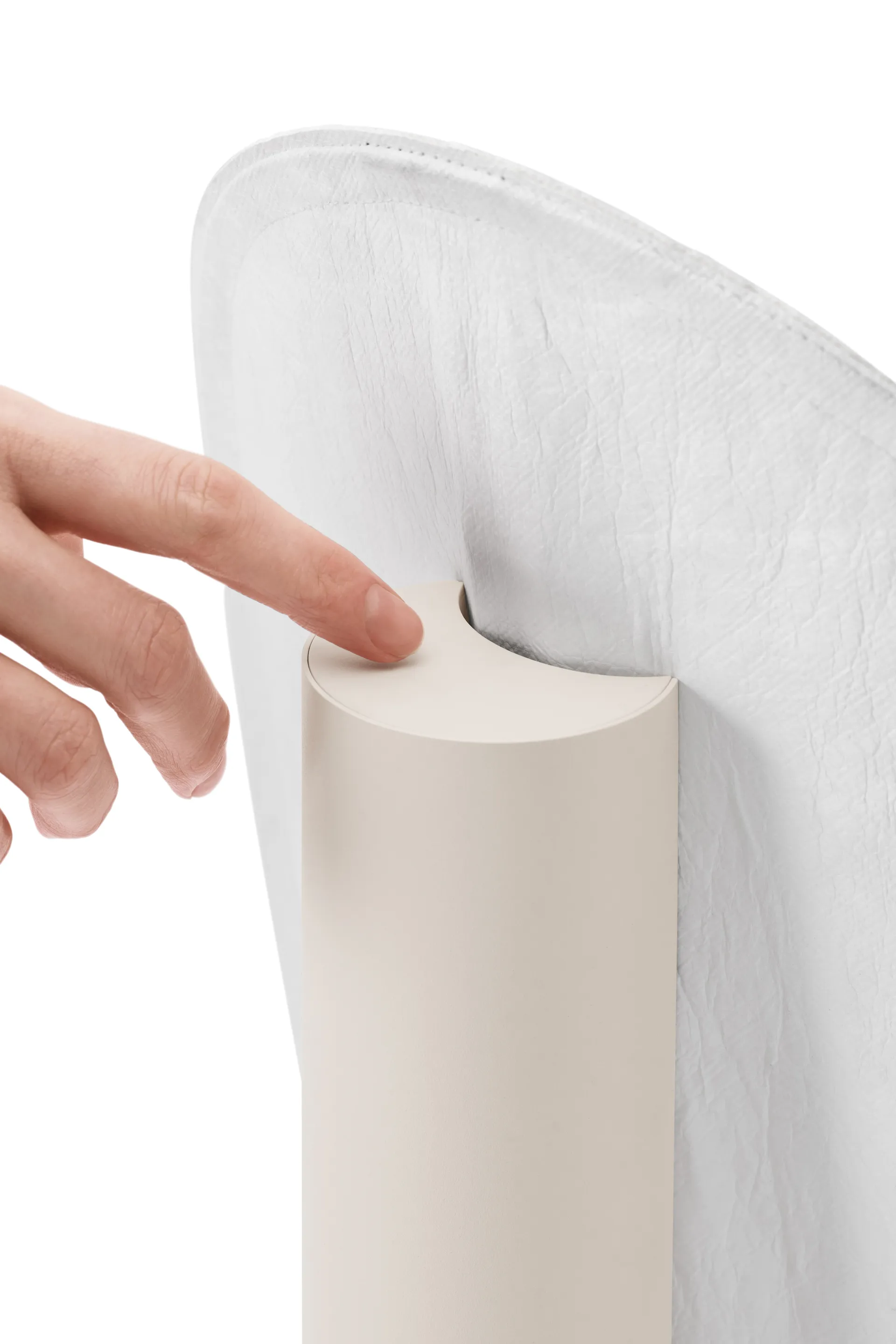 Lampada da tavolo portatile Tense 43 cm, Bianco New Works