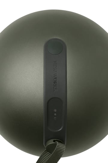 Lampada portatile Sphere - Deep green - New Works