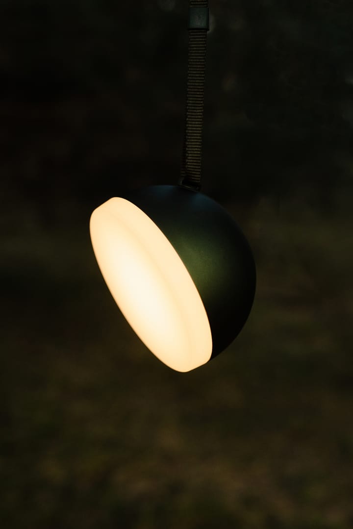 Lampada portatile Sphere, Deep green New Works