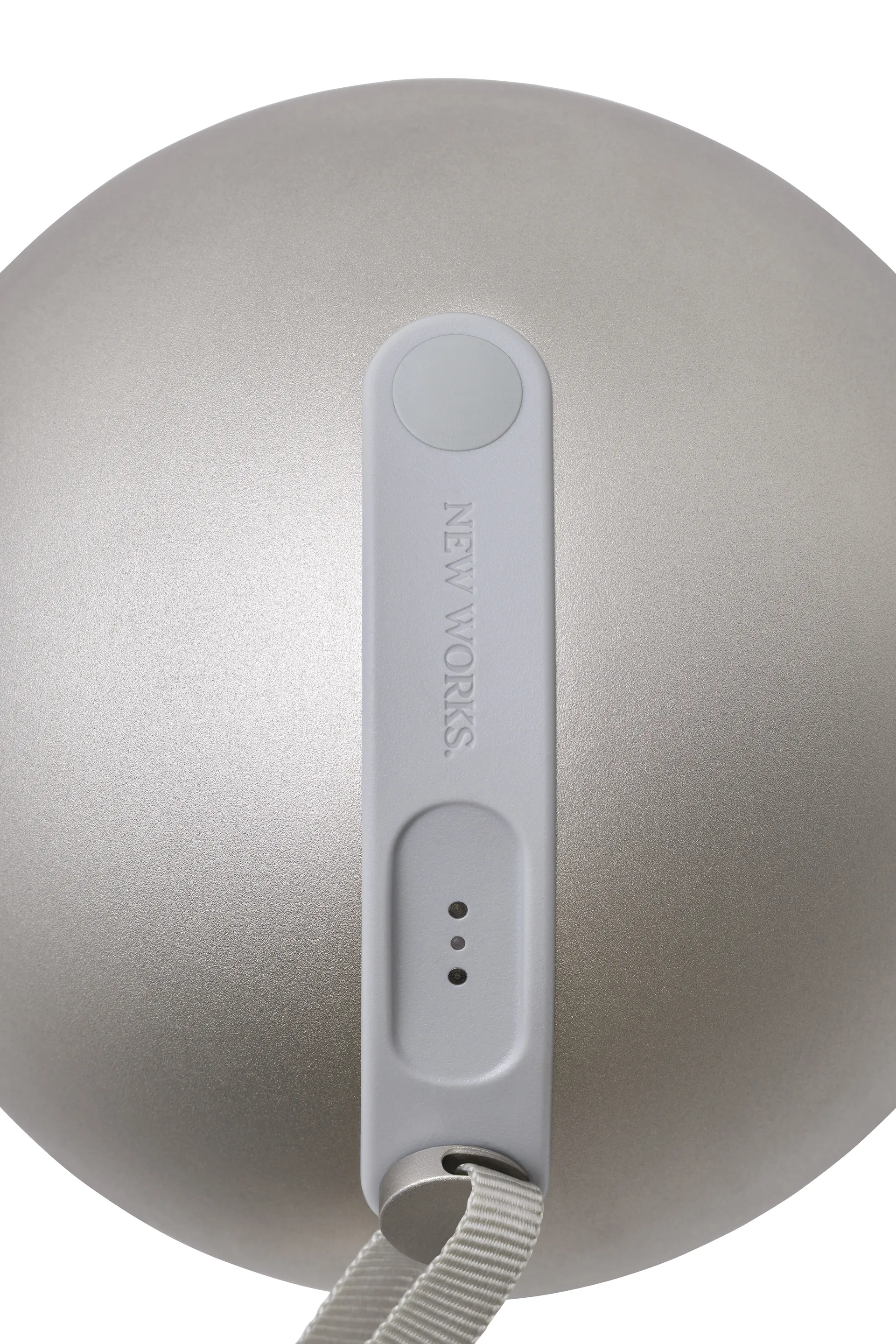 Lampada portatile Sphere, Warm grey New Works