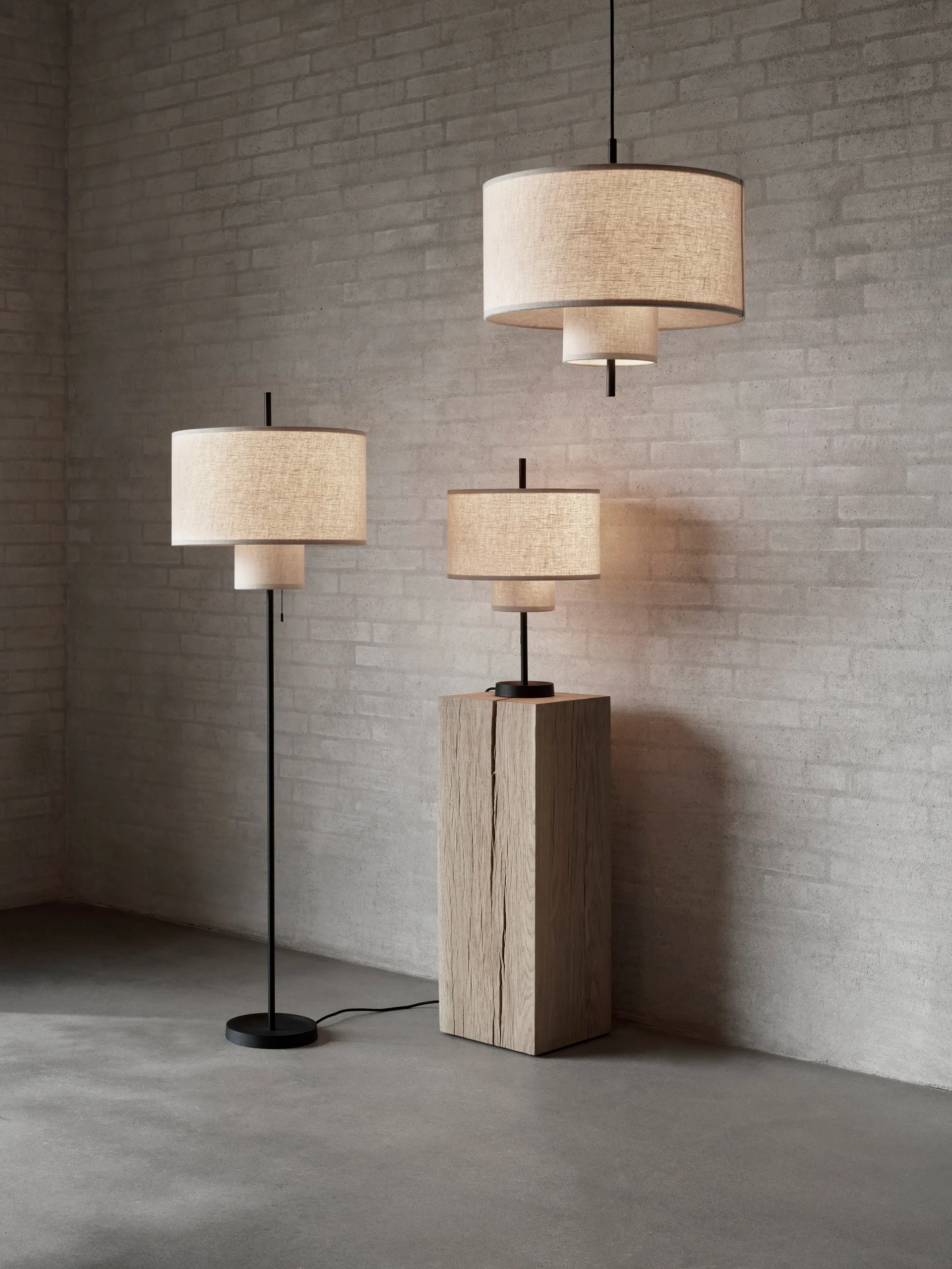 Lampadario Margin Ø50 cm, Beige New Works